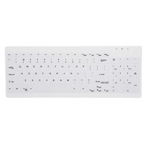 Active Key AK-C7012F-U1 - Tastatur - Nordisk - Hvid - Grade A